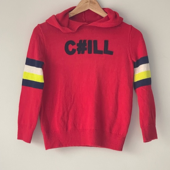 GAP Kids Cotton Wool Red Sweater - Picture 1 of 6